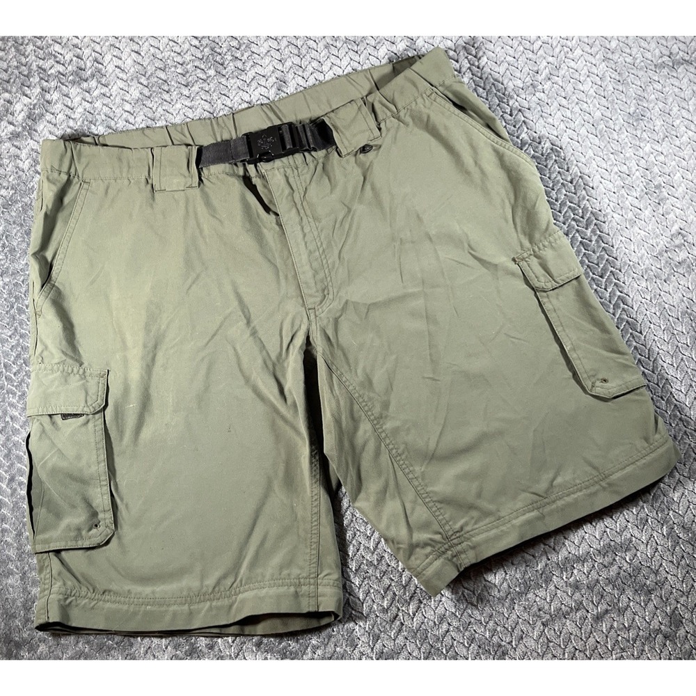 Boy Scouts Shorts Adult Large Sz 37 Green Switchback Uniform‎ BSA Cargo Utility